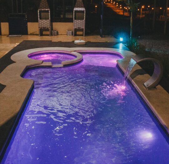 Pool Lighting-SoFlo Pool Decks and Pavers of Palm Beach Gardens