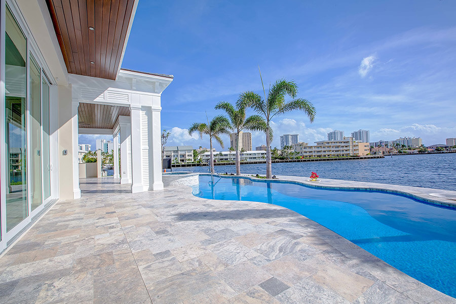 Travertine Installation-SoFlo Pool Decks and Pavers of Palm Beach Gardens