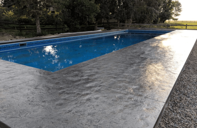 Pool Deck Stamped Concrete, SoFlo Pool Decks and Pavers of Palm Beach Gardens